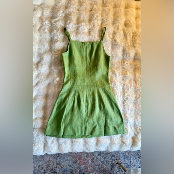 Reformation Olive Green Mini Dress - Picture 15 of 15